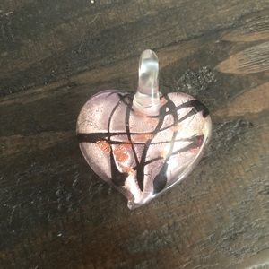 Artistic Heart Necklace Charm